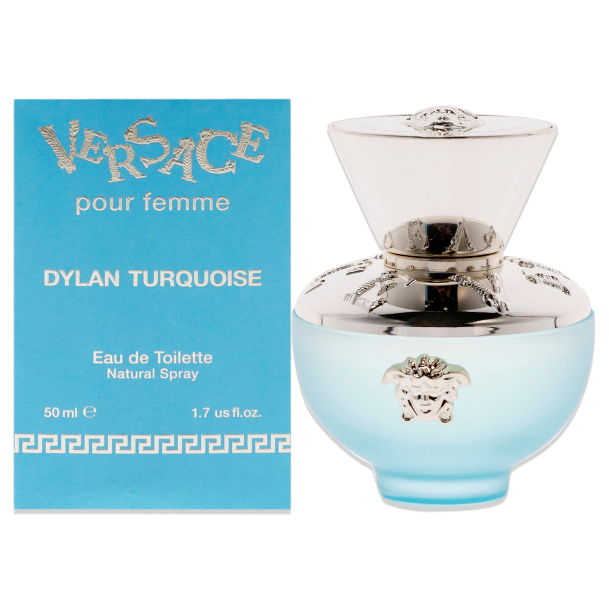 Dylan Turquoise by Versace for Women - 1.7 oz EDT Spray