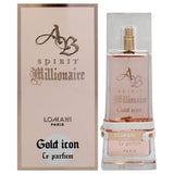 AB Spirit Millionaire Le Parfum Gold Icon by Lomani for Women - 3.3 oz EDP Spray