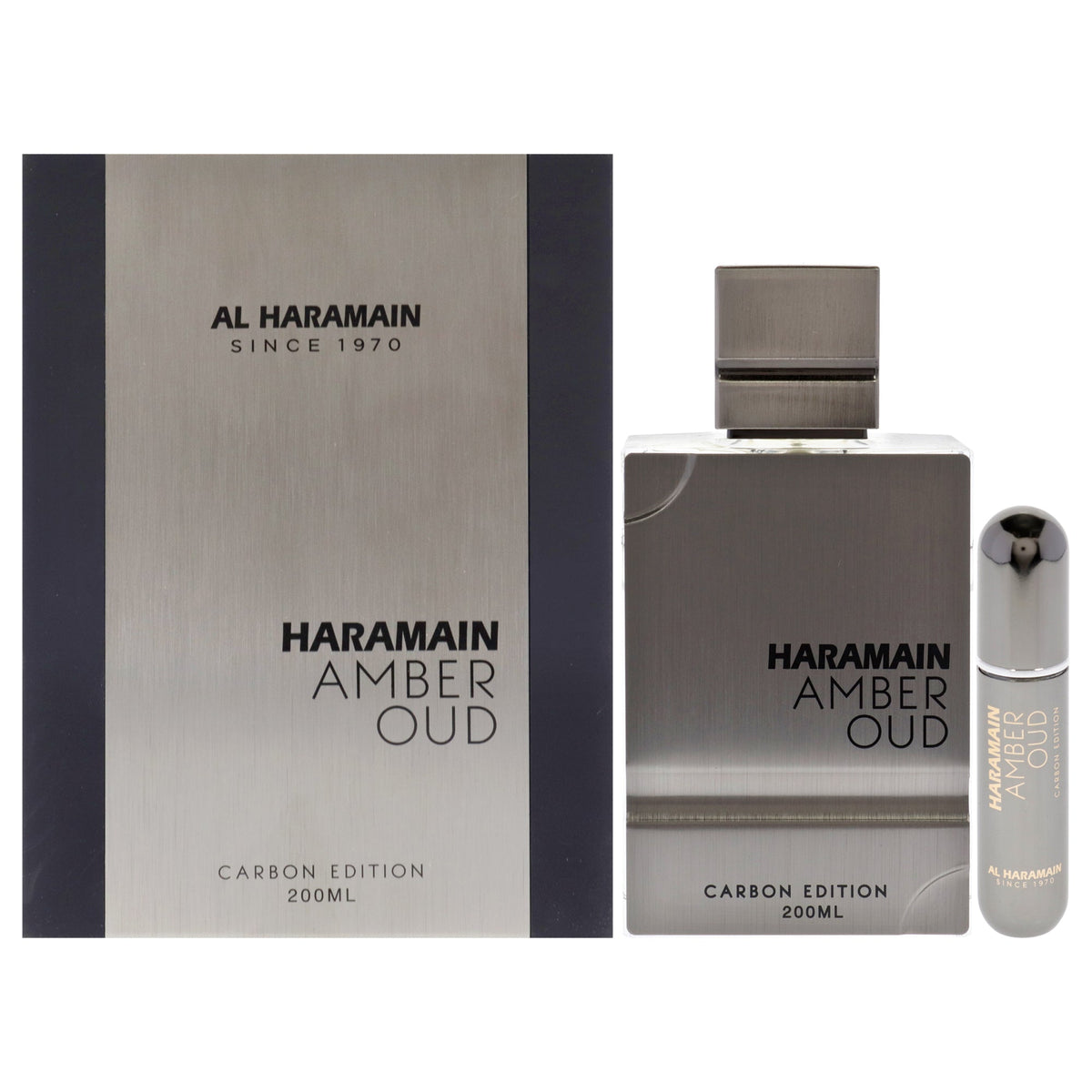 Amber Oud - Carbon Edition by Al Haramain for Men - 6.7 oz EDP Spray