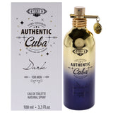 Cuba Authentic Dark by Cuba for Men - 3.3 oz EDT Spray