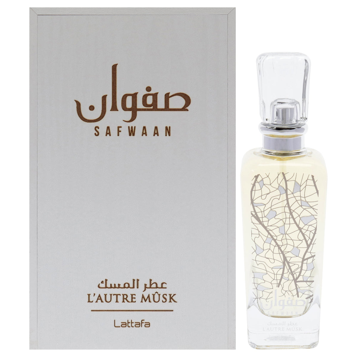 Safwaan Lature Musk by Lattafa for Women - 3.4 oz EDP Spray