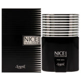 Nice Feelings Black by Sapil for Men - 2.5 oz EDT Spray