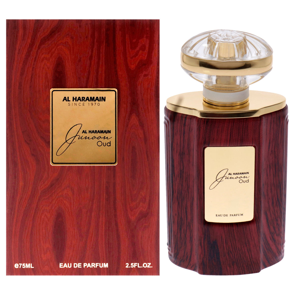 Junoon Oud by Al Haramain for Unisex - 2.5 oz EDP Spray