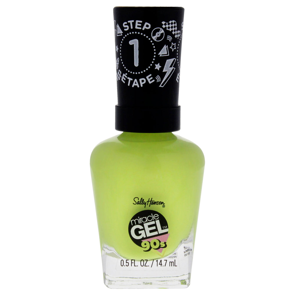 Miracle Gel 90s - 890 Toadally Buggin by Sally Hansen for Women - 0.5 oz Nail Polish