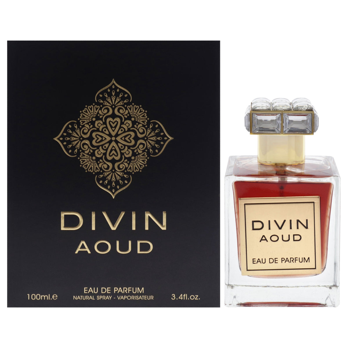 Divin Aoud by Fragrance World for Unisex - 3.4 oz EDP Spray