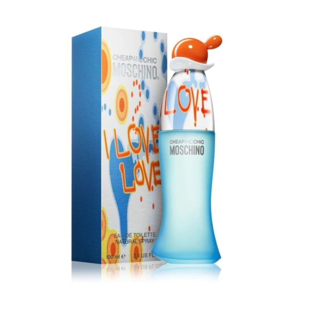 I Love Love Cheap And Chic by Moschino for Women - 3.4 oz EDT Spray