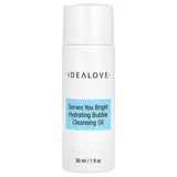 Idealove, Serves You Bright Hydrating Bubble Cleansing Oil, Trial Size, 1 fl oz (30 ml)