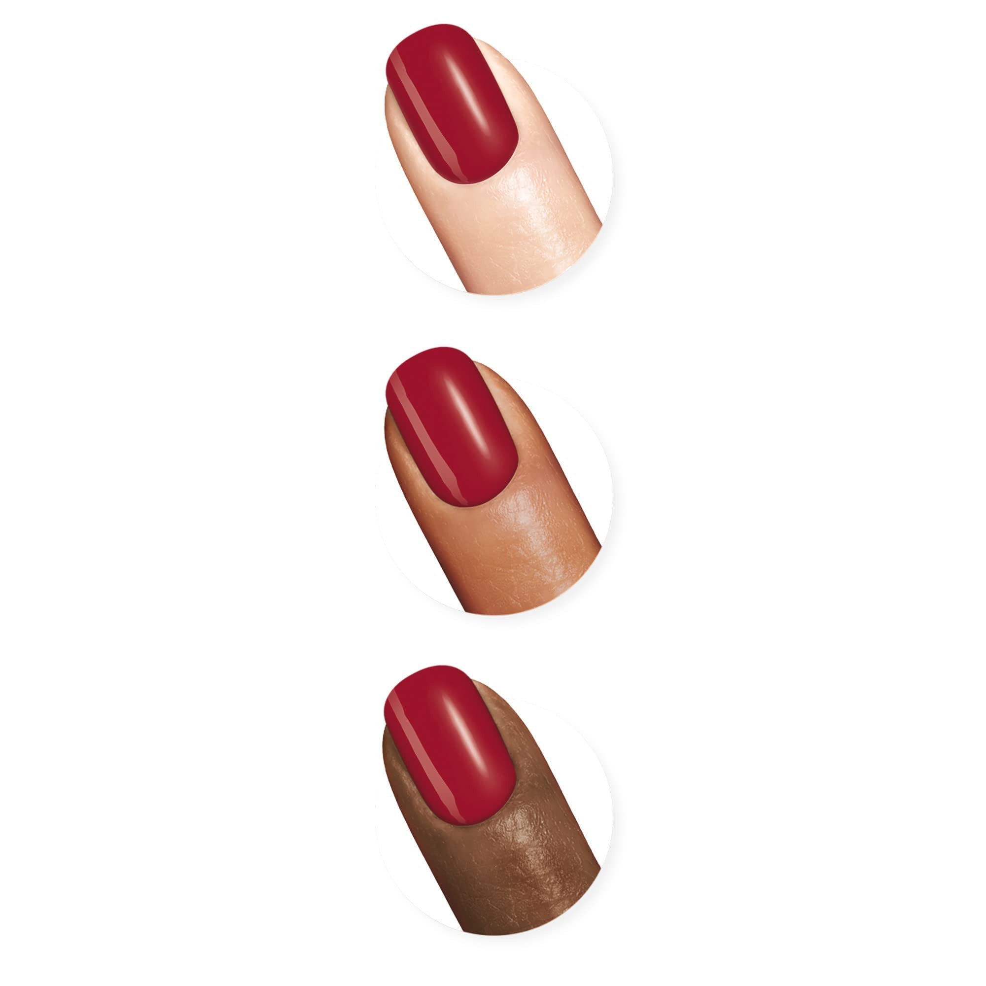 Insta-Dri Nail Color - 373 Rapid Red by Sally Hansen for Women - 0.31 oz Nail Polish