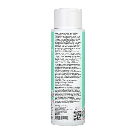 Invigorating Shampoo - Rosemary Purify by Pacifica for Unisex - 12 oz Shampoo