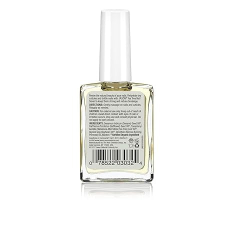 Jason Natural, Nail Saver, Tea Tree, 0.5 fl oz (15 ml)