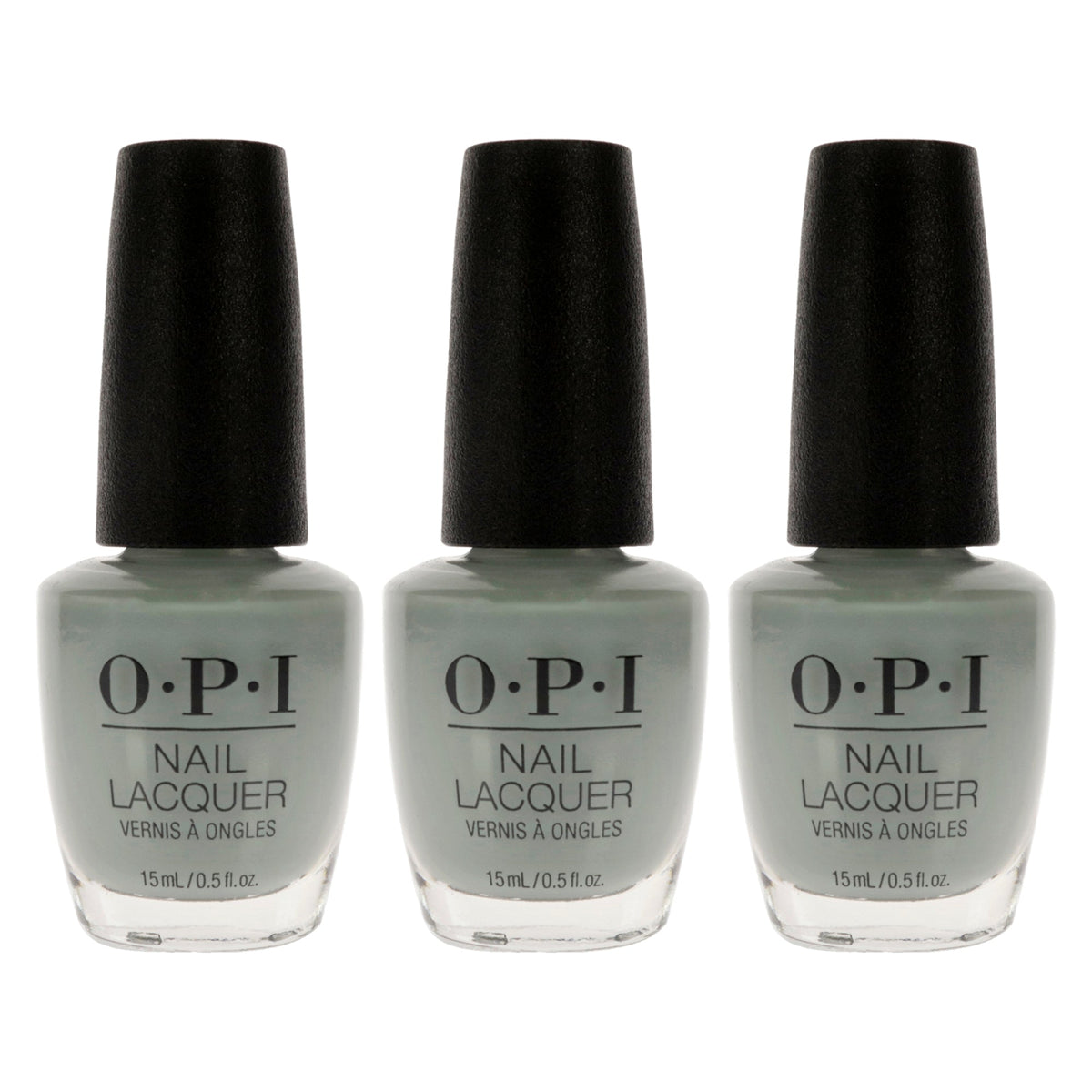 Nail Lacquer - NL SH6 Ring Bare-er by OPI for Women - 0.5 oz Nail Polish - Pack of 3