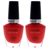 Colour Nail Polish - Chillin In Chile by Cuccio Colour for Women - 0.43 oz Nail Polish - Pack of 2