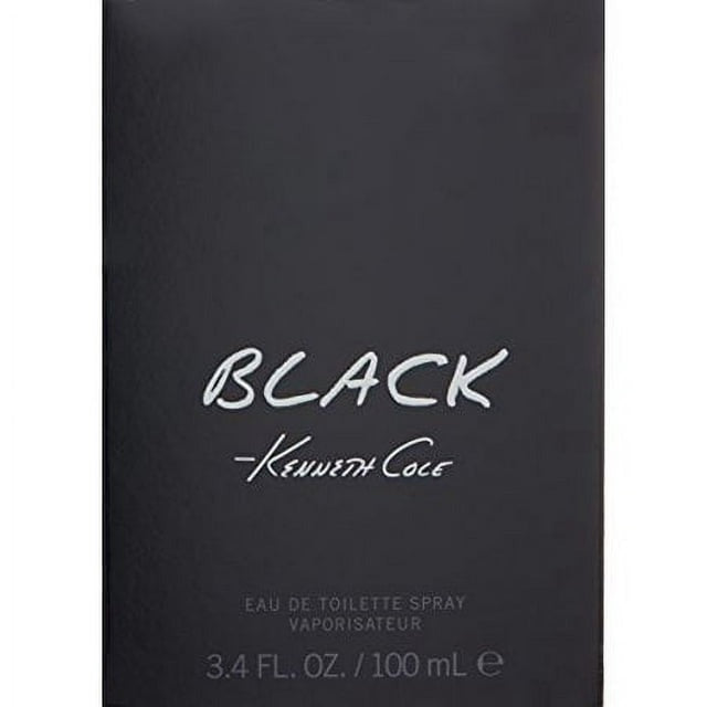 Kenneth Cole Black by Kenneth Cole for Men - 3.4 oz EDT Spray