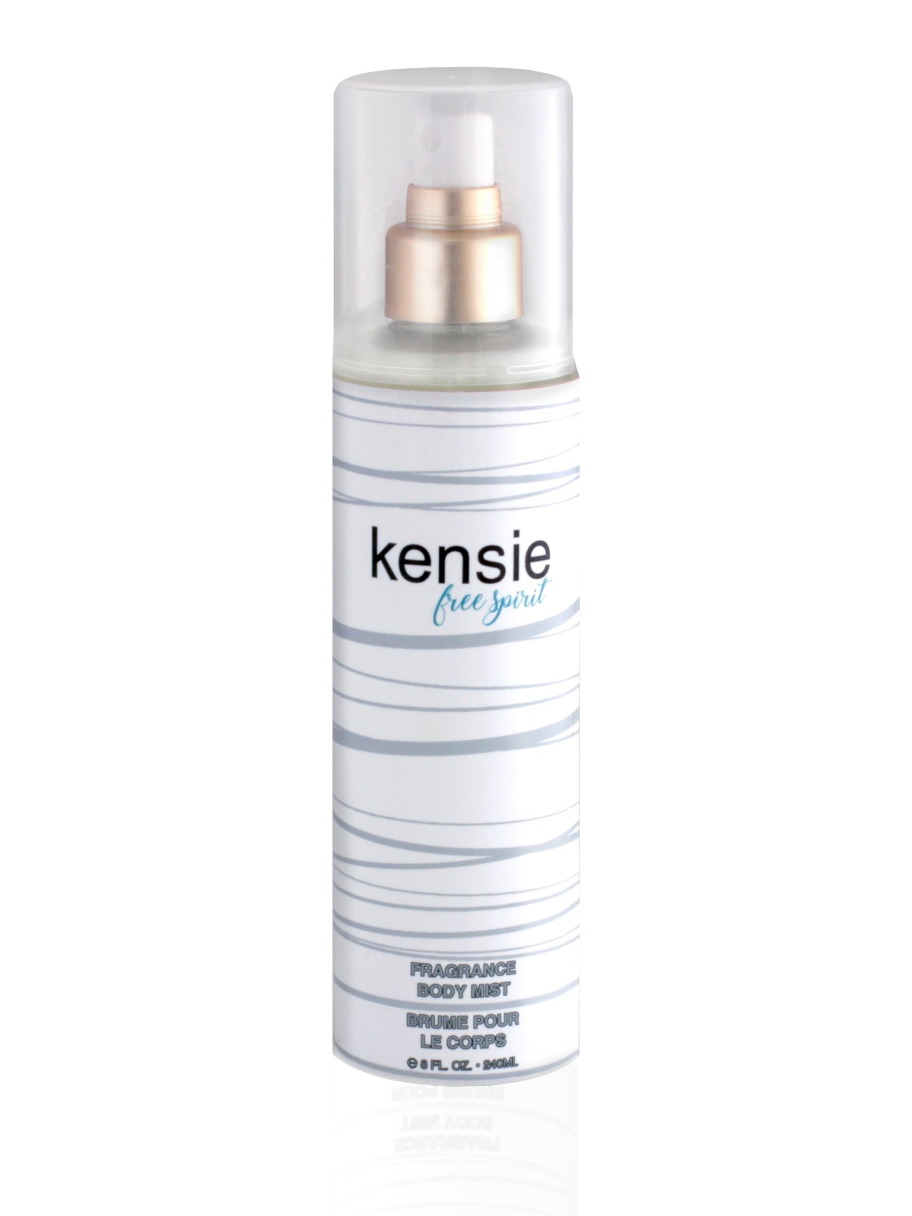 Kensie Free Spirit by Kensie, 8 oz Body Mist for Women