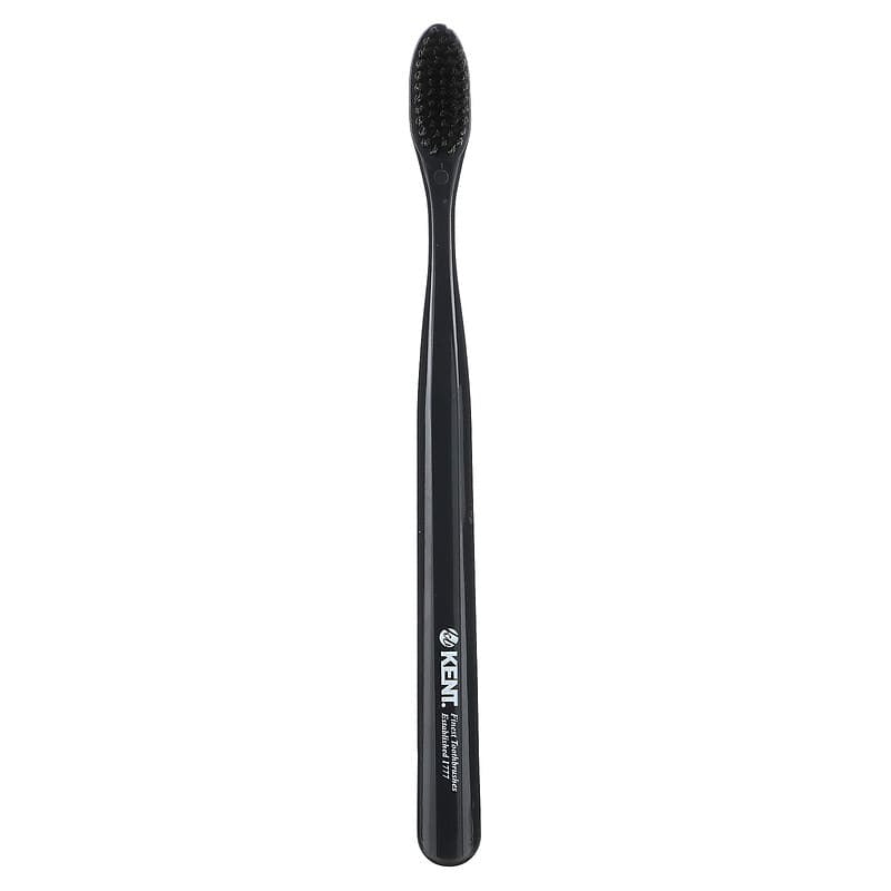 Kent, Ultra Soft Toothbrush, Black, 1 Toothbrush