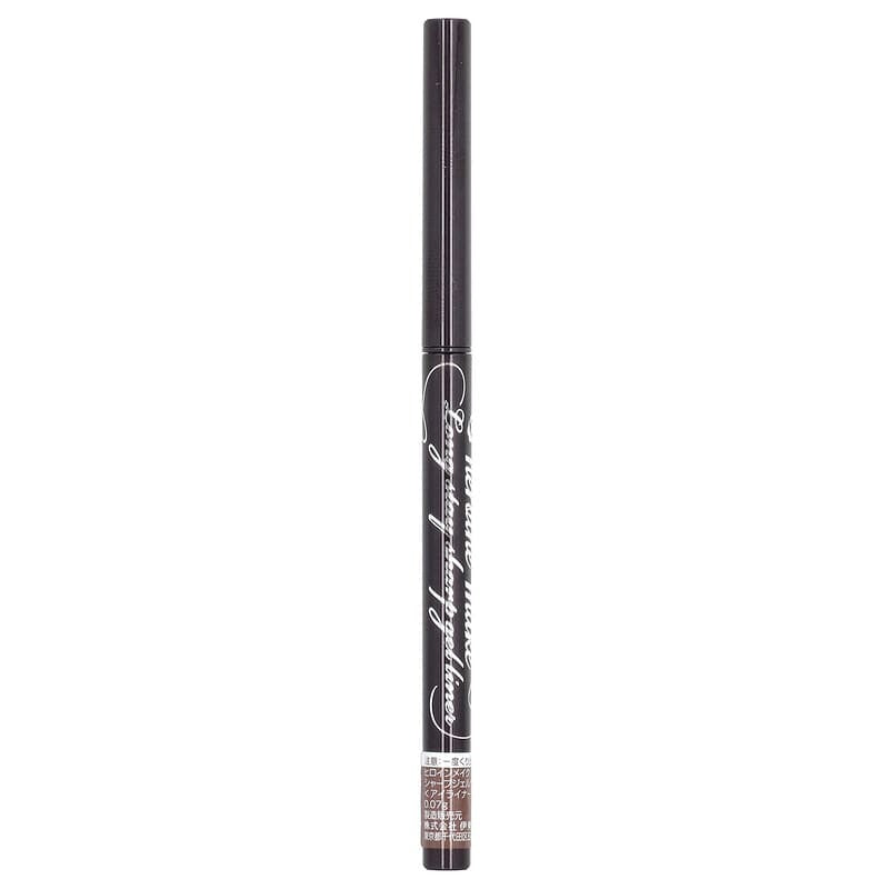 KissMe, Heroine Make, Long Stay Sharp Gel Liner, 02 Dark Brown, 0.002 oz (0.07 g)