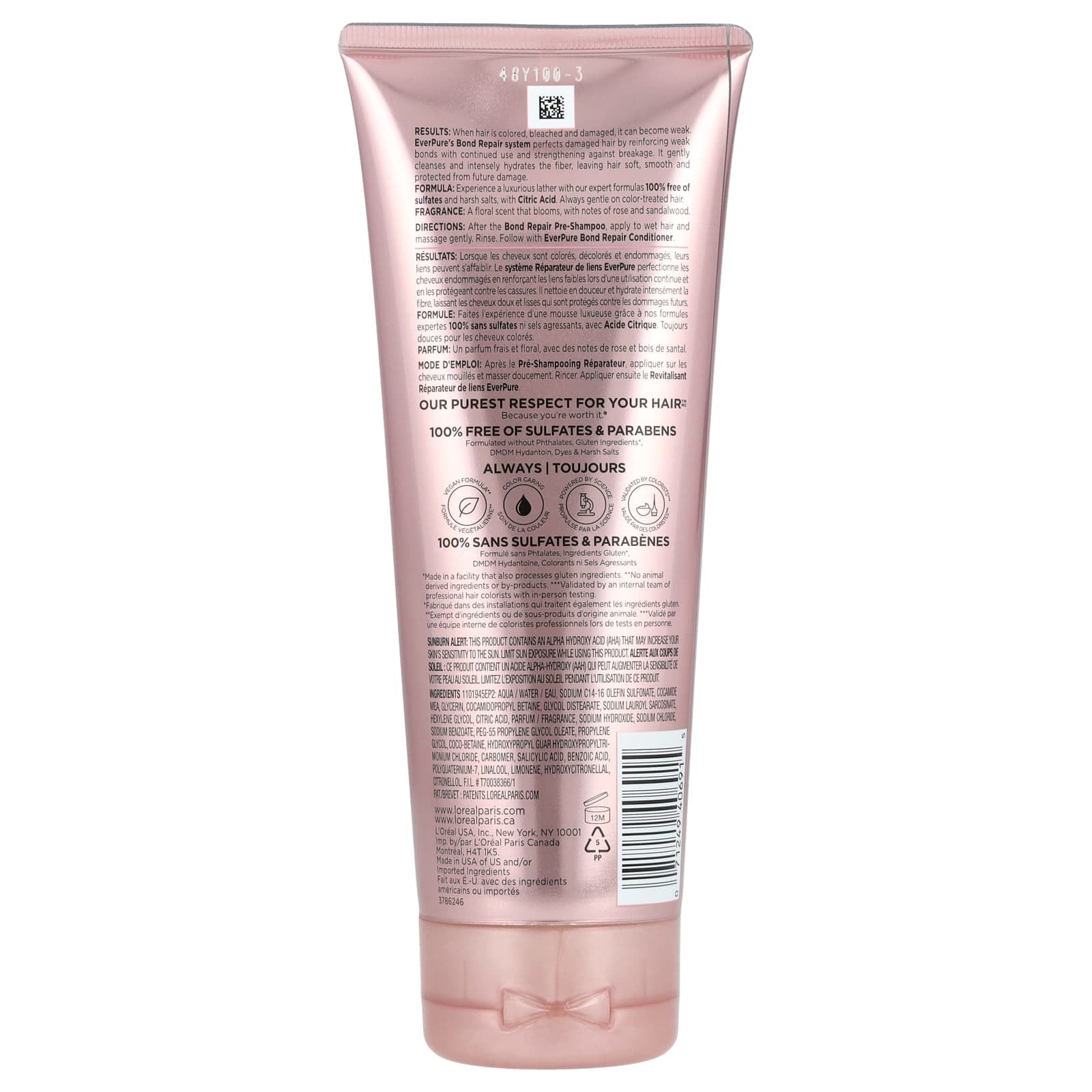 L'Oréal, EverPure, Bond Repair Shampoo, 6.8 fl oz (200 ml)