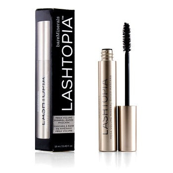 Lashtopia Mega Volume Mineral Based Mascara - Ultimate Black by bareMinerals for Women - 0.4 oz Mascara