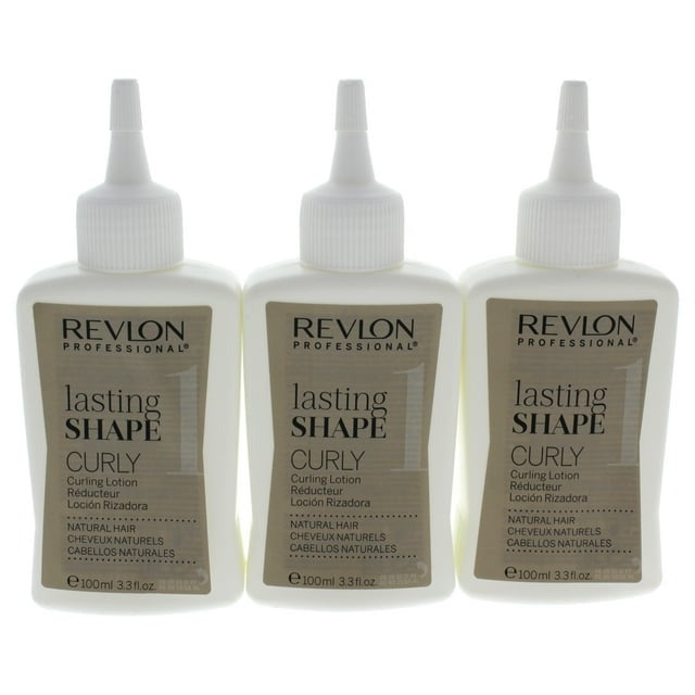 Lasting Shape Curly Natural Hair Lotion - 1 by Revlon for Unisex - 3 x 3.3 oz Lotion