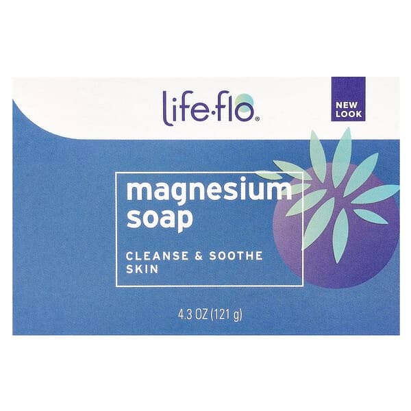 Life-flo, Magnesium Bar Soap, 4.3 oz (121 g)