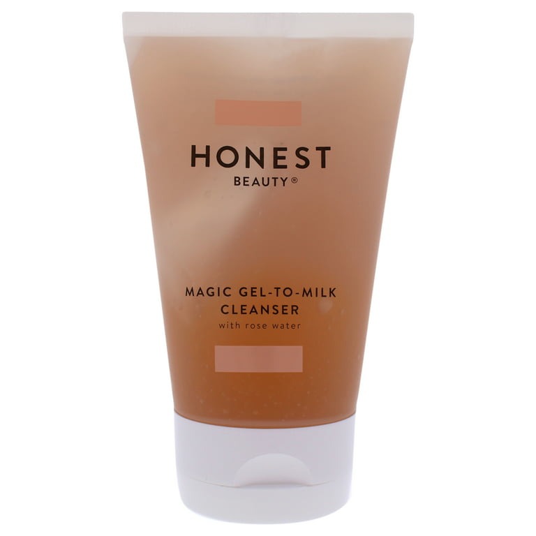 Magic Gel-to-Milk Cleanser by Honest for Women - 4 oz Cleanser - Pack of 2