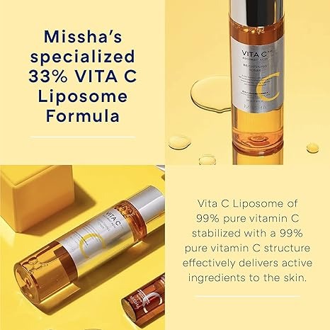 Missha, Vita C Plus Ascorbic Acid, Brightening Toner, 6.76 fl oz (200 ml)