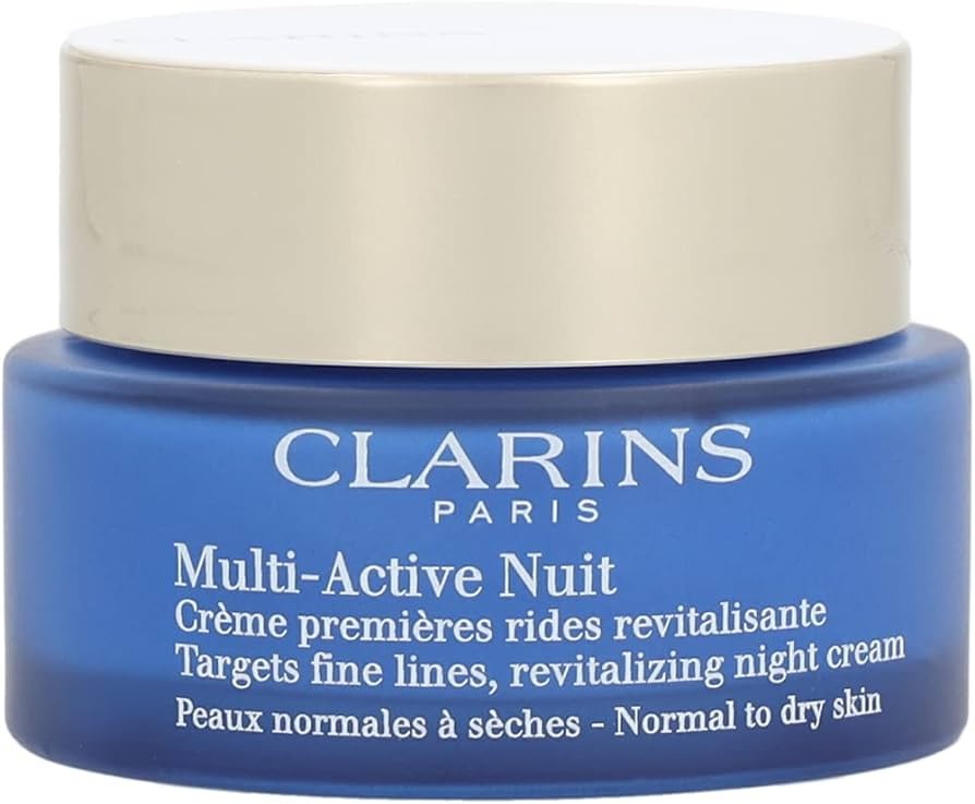 Multi-Active Night Cream - Normal to Dry Skin by Clarins for Unisex - 1.7 oz Cream