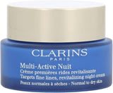 Multi-Active Night Cream - Normal to Dry Skin by Clarins for Unisex - 1.7 oz Cream