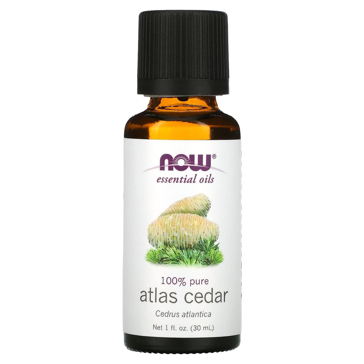 NOW Foods, Essential Oils, Atlas Cedar, 1 fl oz (30 ml)