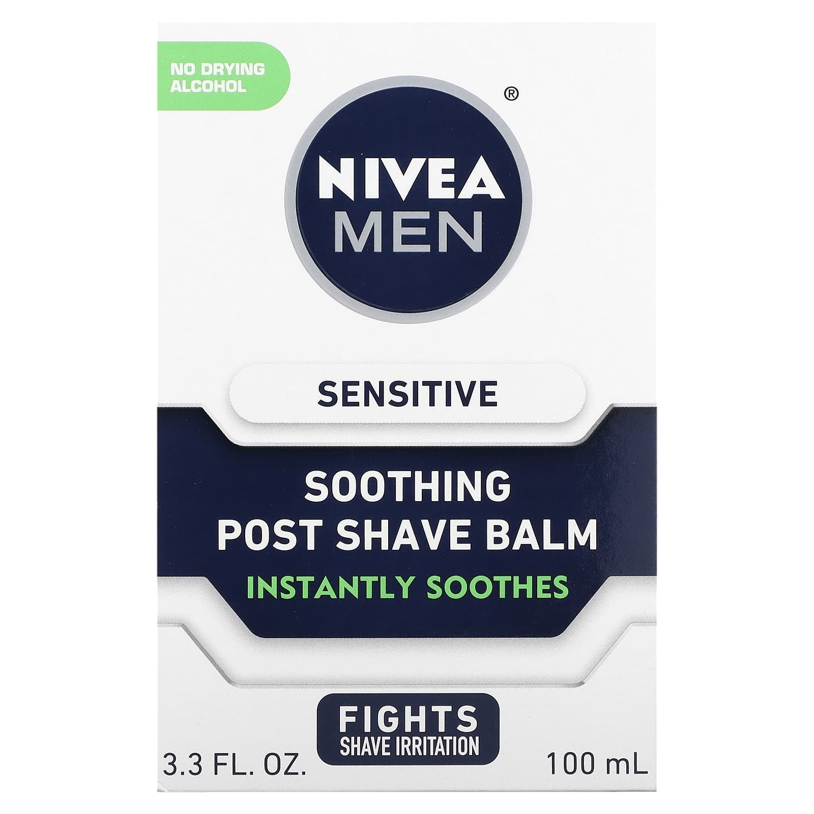 Nivea, Men, Soothing Post Shave Balm, Sensitive, 3.3 fl oz (100 ml)