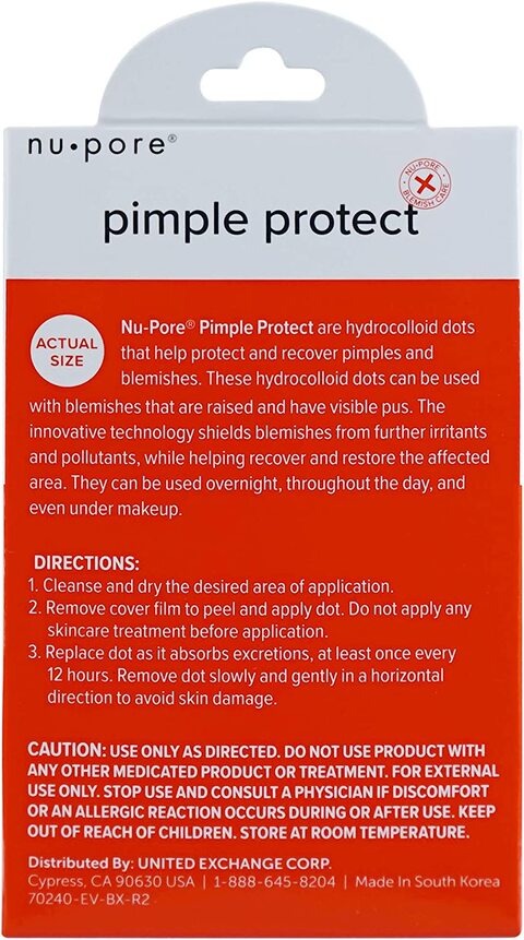 Nu-Pore, Pimple Protect, 20 Hydrocolloid Dots