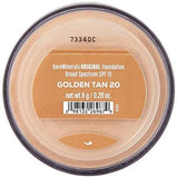 Original Foundation SPF 15 - 20 Golden Tan by bareMinerals for Women - 0.28 oz Foundation