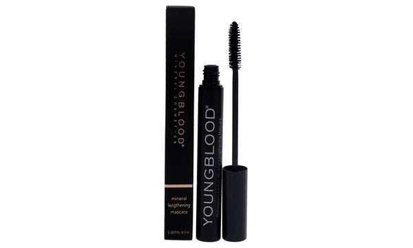 Outrageous Lashes Mineral Lengthening Mascara - Blackout by Youngblood for Women - 0.28 oz Mascara