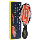 Pocket Nylon Brush - N4 Dark Ruby by Mason Pearson for Unisex - 1 Pc Hair Brush