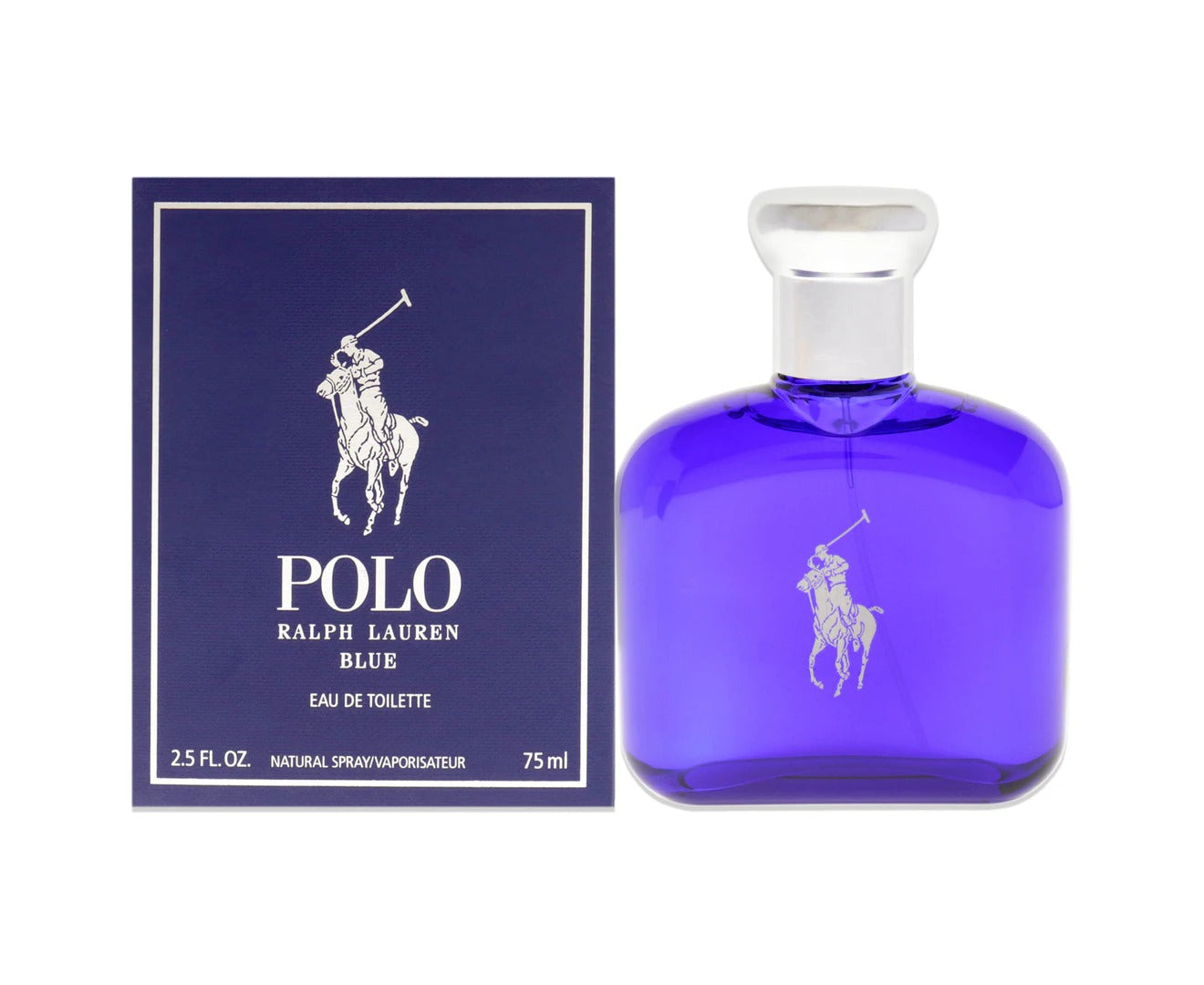 Polo Black and Blue Kit by Ralph Lauren for Men - 2 Pc Kit 2 x 2.5oz EDT Spray