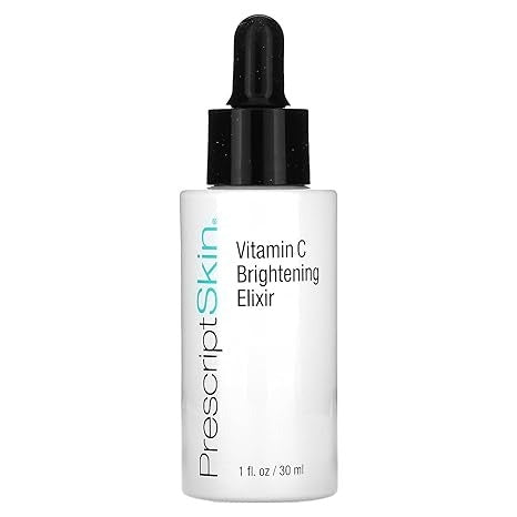 PrescriptSkin, Vitamin C Brightening Elixir, Enhanced Brightening Dry Oil Serum, 1 fl oz (30 ml)