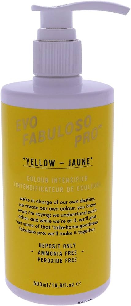 Pro Yellow Colour Intensifier by Evo for Women - 16.9 oz Treatment