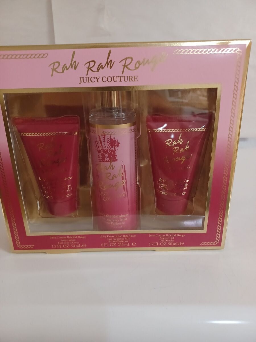 Rah Rah Rouge by Juicy Couture, 3 Piece Gift Set for Women