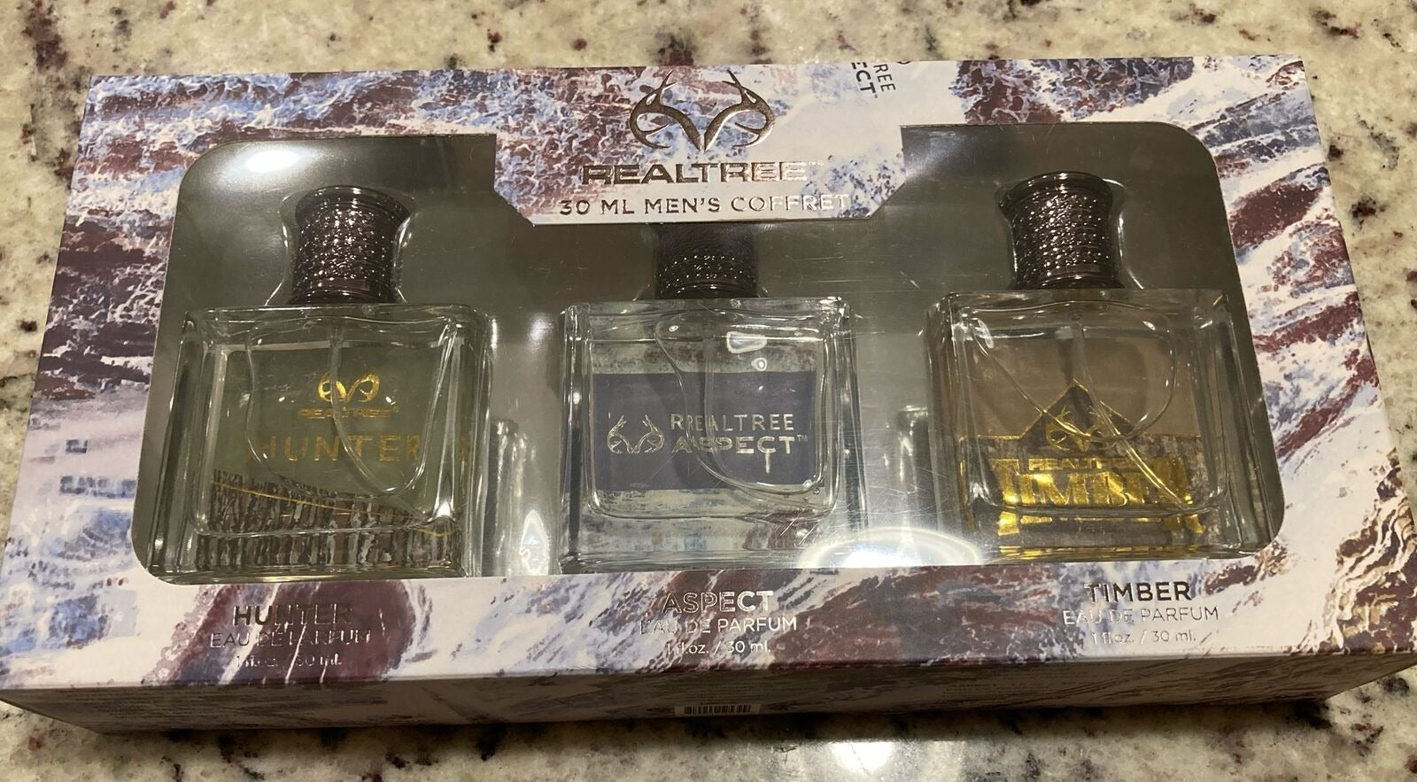 Realtree by Realtree, 3 Piece Coffret Gift Set for Men