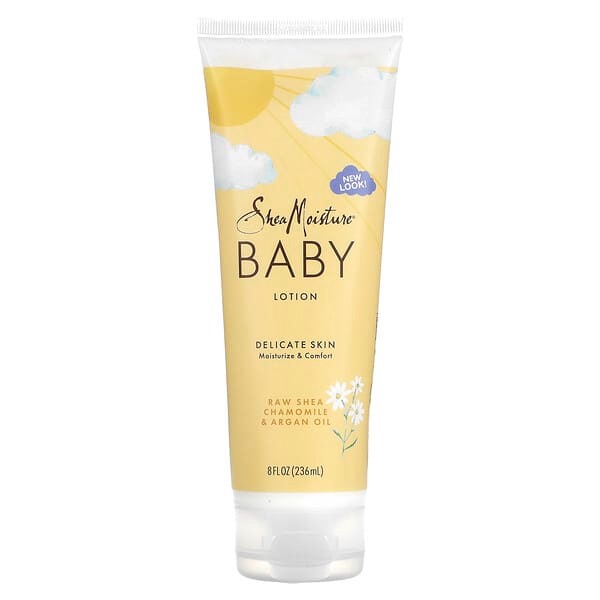 SheaMoisture, Baby Lotion, Delicate Skin, Raw Shea Chamomile & Argan Oil, 8 fl oz (237 ml)