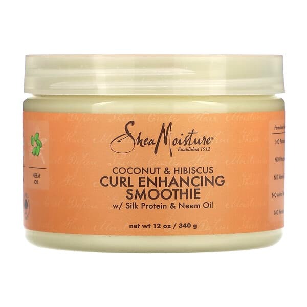 SheaMoisture, Curl Enhancing Smoothie, Coconut & Hibiscus, 12 oz (340 g)