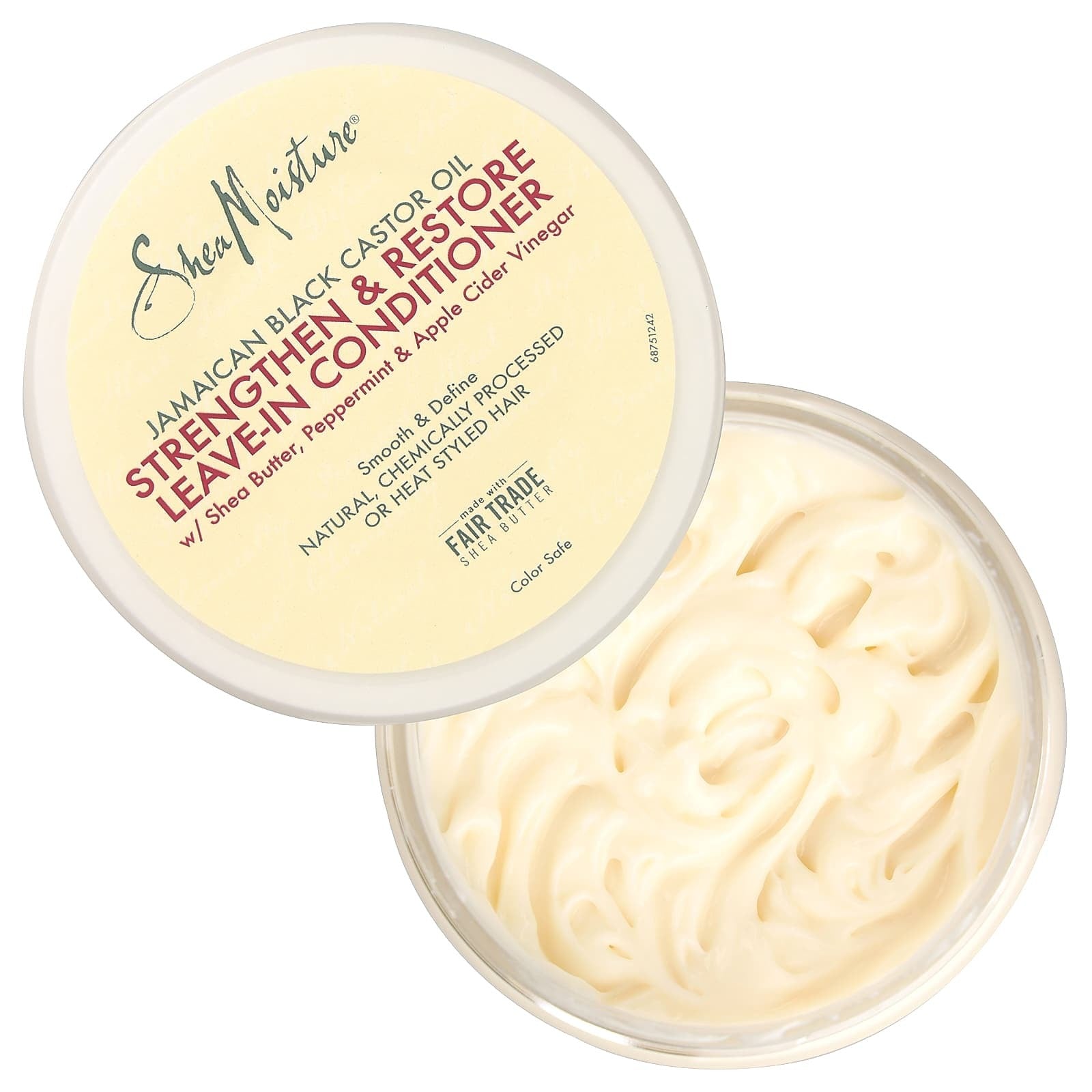 SheaMoisture, Jamaican Black Castor Oil, Strengthen & Restore Leave-In Conditioner, 11.5 fl oz (340 ml)