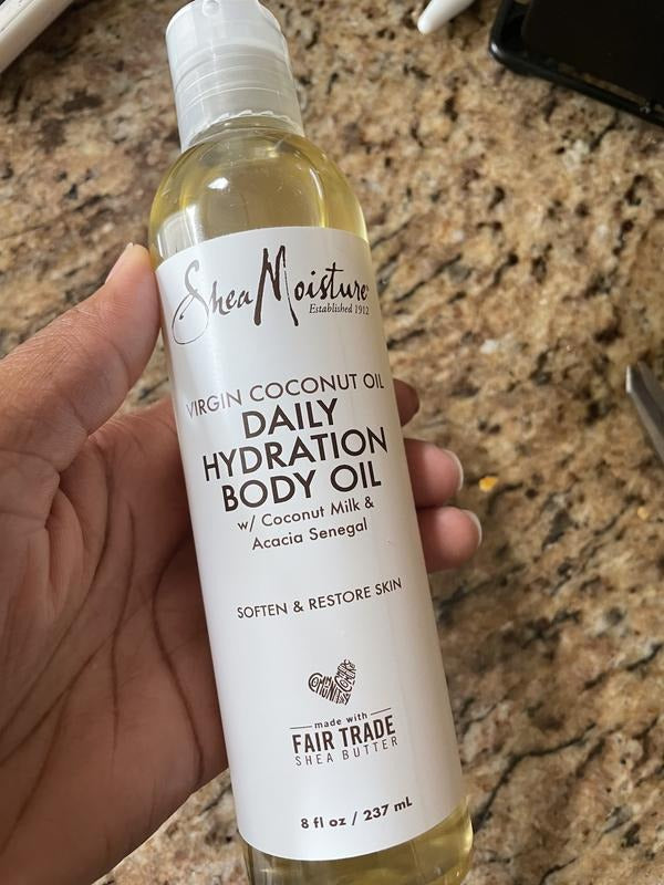 SheaMoisture, Virgin Coconut Oil, Daily Hydration Body Oil, 8 fl oz (237 ml)