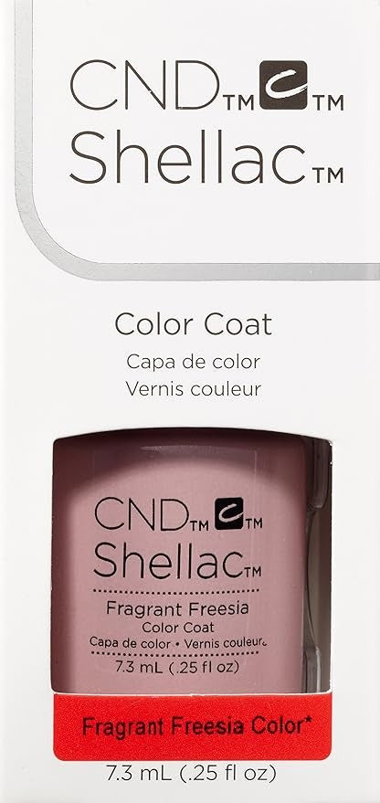 Shellac Nail Color - Fragrant Freesia by CND for Women - 0.25 oz Nail Polish