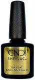 Shellac Nail Color - Original Top Coat by CND for Women - 0.25 oz Nail Polish