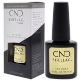 Shellac Nail Color - Original Top Coat by CND for Women - 0.5 oz Nail Polish