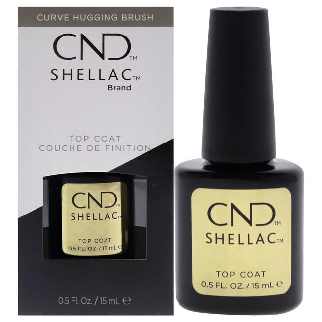 Shellac Nail Color - Original Top Coat by CND for Women - 0.5 oz Nail Polish