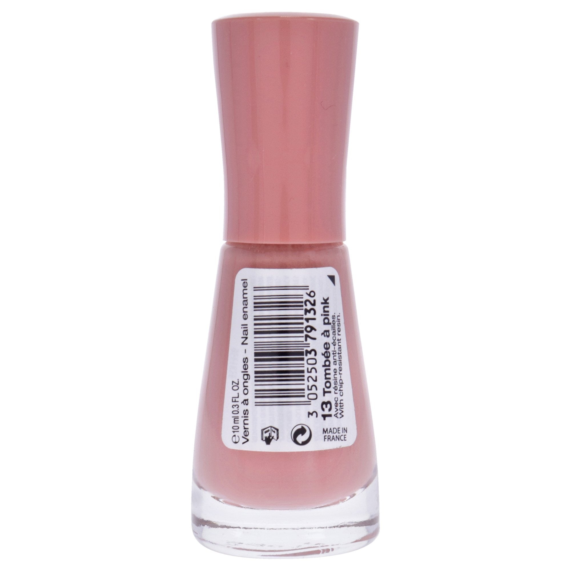 So Laque Glossy - 13 Tombee A Pink by Bourjois for Women - 0.3 oz Nail Polish