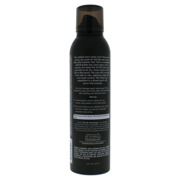 Soft Shine Beach Wave Spray by Kristin Ess for Unisex - 6.7 oz Hair Spray