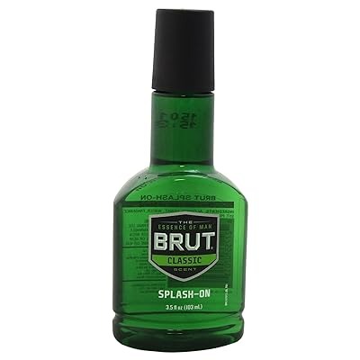 Splash-On Original Fragrance by Brut for Men - 3.5 oz Splash - Pack of 2